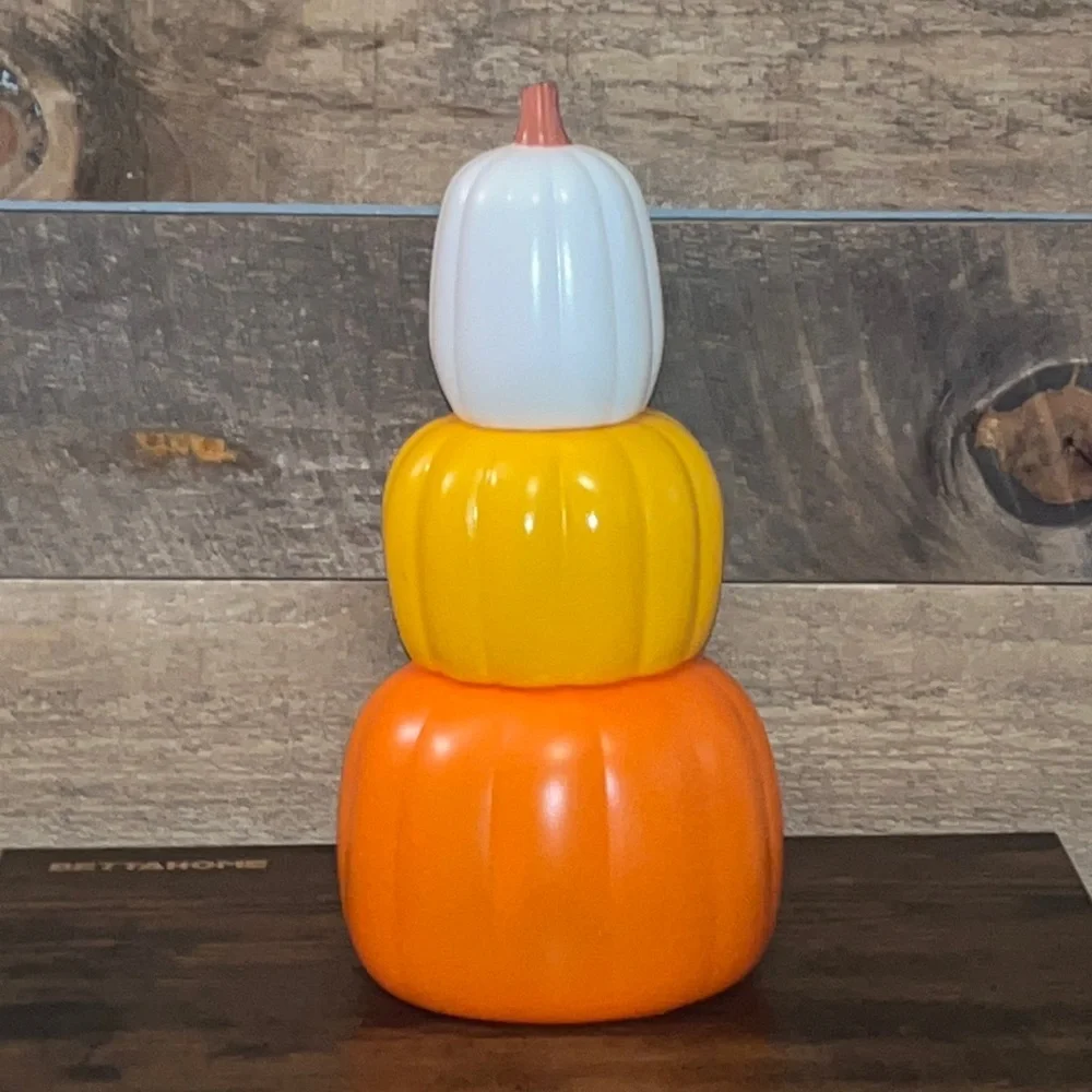 12” Multi Color Stacking Pumpkins “NEW”